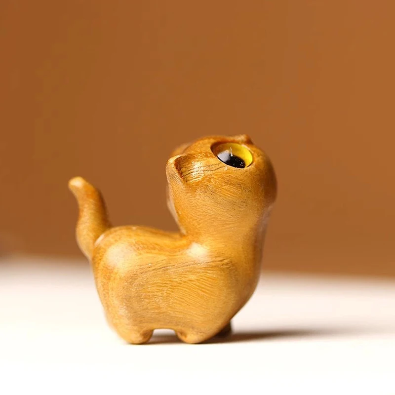 Деревянная фигурки котенка JETTING а чёлушкина хочу котенка