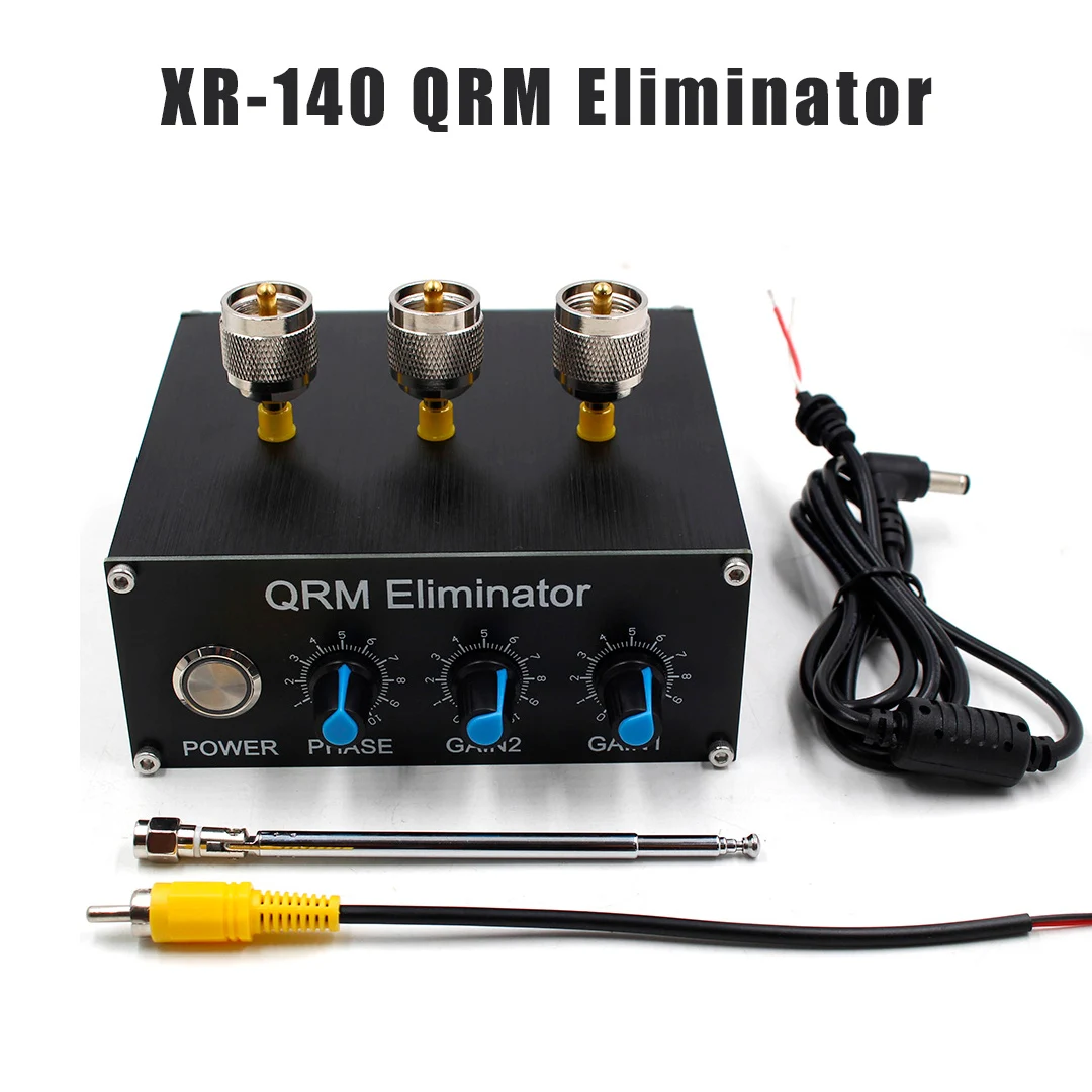 

Professional XR-140 QRM Eliminator Aluminum Alloy Case XR-140 QRM Eliminator X-Phase HF Bands for Radio TV Broadcast Equipments