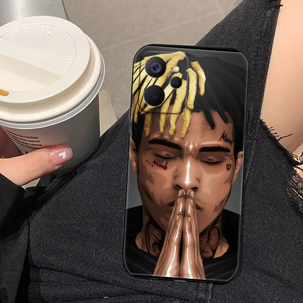 Фото Чехол для телефона Music Rapper X-XxxTentacion для Realme C83 C85 C75 C71 C65 C63 C55 C53 C35 C33 C21 7 6 5 GT NEO 2 NARZO 50 50I №3
