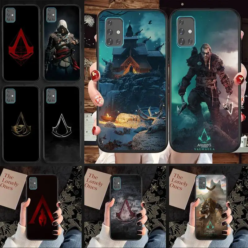 

Assassins Creed game Phone Case For Samsung A20 A10 A50 A51 A52 A70 A750 A720 A530 2018 Lite Cover Fundas