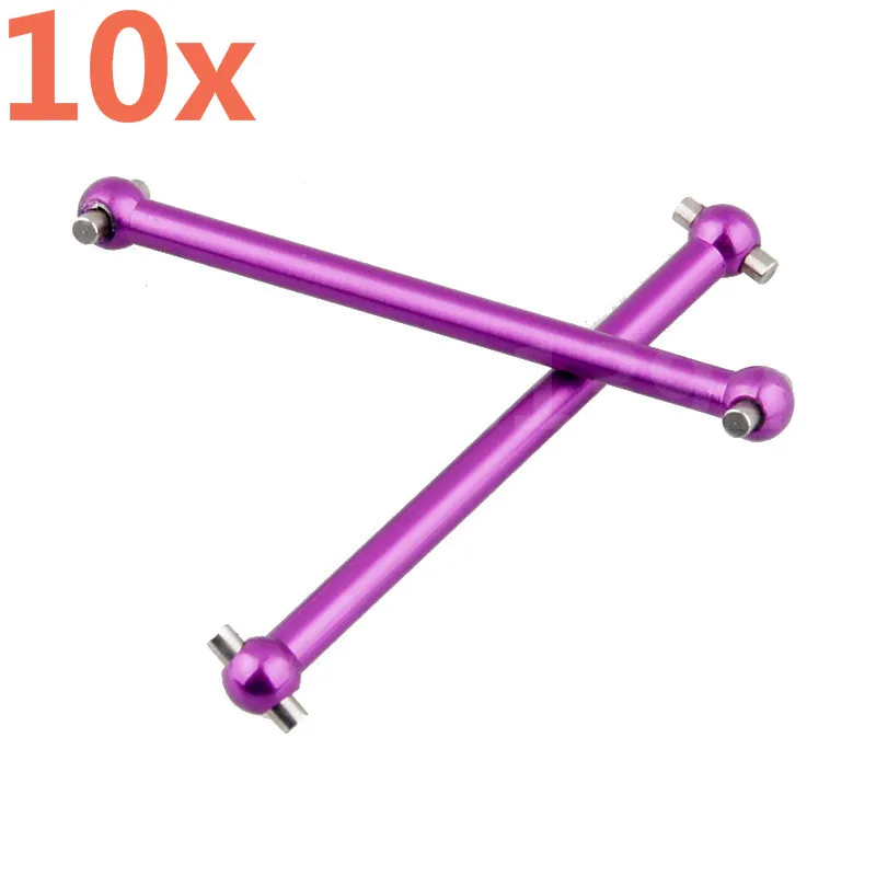 

10pcs/Lot Aluminum E18XBL Elcetric Himoto Spino Parts 1/18 Scale Models RC Car Shaft Dogbone M608 For Buggy Wholesale