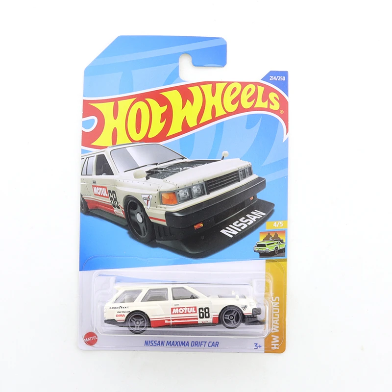 

2022 Hot Wheels NISSAN MAXIMA DRIFT CAR #214/250 HW Wagons 4/5 Mini Alloy Coupe 1/64 Metal Diecast Model Car