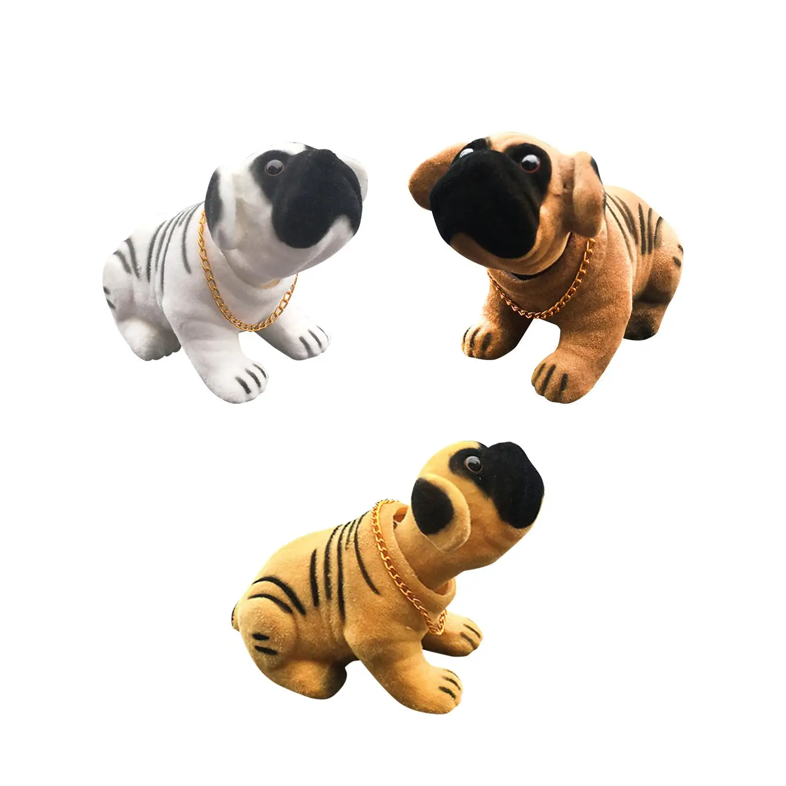 Украшение приборной панели автомобиля с головой собаки для настольного