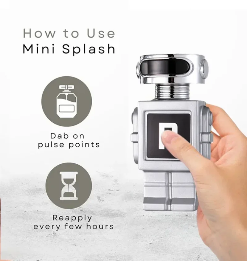 50 мл/100 мл оригинальный Tech Robot Corps Parfum Hombre Perfume Стойкая парфюмерная вода Vaporisateur Natural