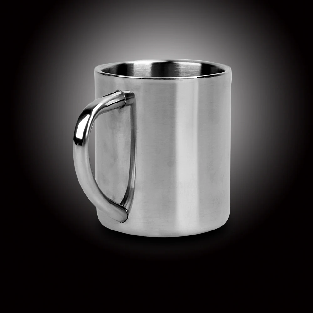 

Coffee Mugs Stainless Steel Portable Outdoors Camping Hiking Picnic Water Cup for Household Kitchen Easy Supplies