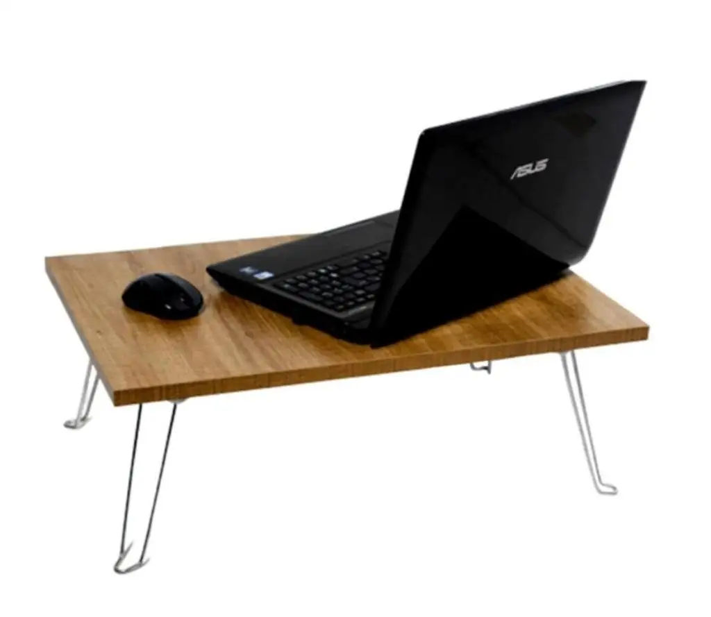 

Folding Laptop-Working-Breakfast Stand-Bed Stand Wood