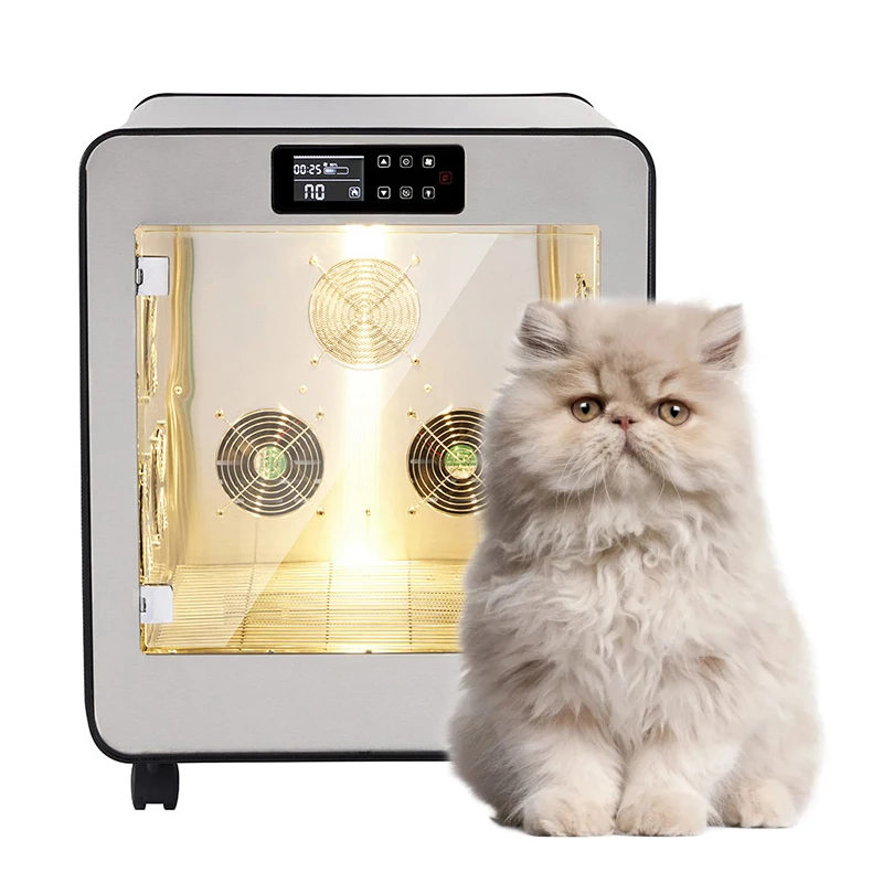 

stainless steel Pet Dryer Box Hot Blower Pet Hair Dryer cabinet Dryer Room equipment For dogs and cats