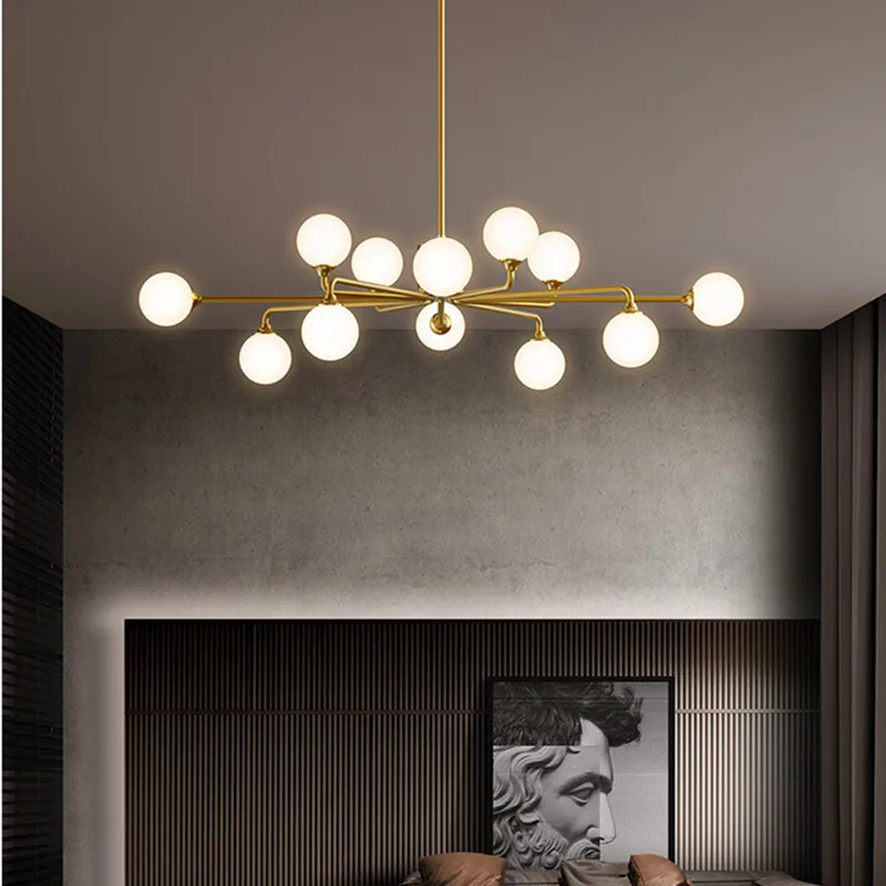 Золотая люстра HomeLover