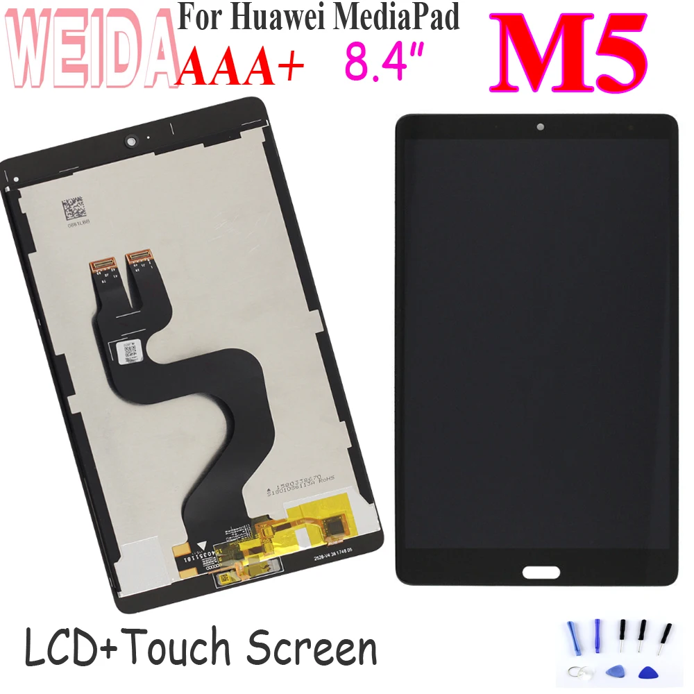

8.4" For Huawei MediaPad M5 8.4 LCD Display Touch Screen Assembly Replacement for SHT-AL09 SHT-W09 Tablet PC Panel Sensor Glass