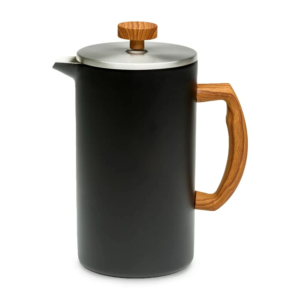 

Double Wall Stainless Steel Coffee Press, 64 oz., Matte Black