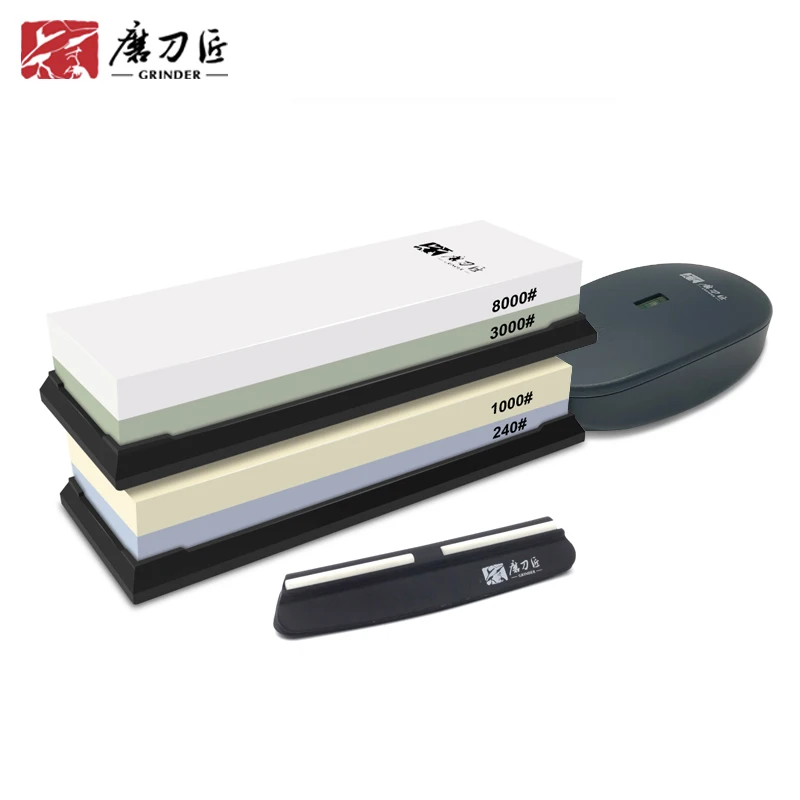 

Точильный камень TAIDEA, новый продукт, 3 Грита, Wetstone 2000/6000/10000 #, профессиональная система заточки, угловая направляющая и корректирующий камень