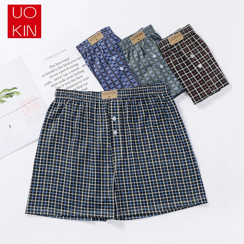 Men's Underpants Boxers Breathable Pants Cool Loose Boxer Panties  Cozy Man's Underwear Soft Boxershorts Men Underwear Boxer Man