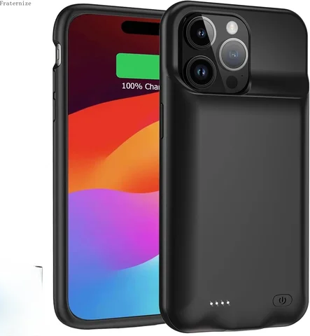 7000mAh Smart Battery Charger Case for iPhone 15 Pro Portable Rechargeable Protective Charging Cover batterie externe Capa Funda
