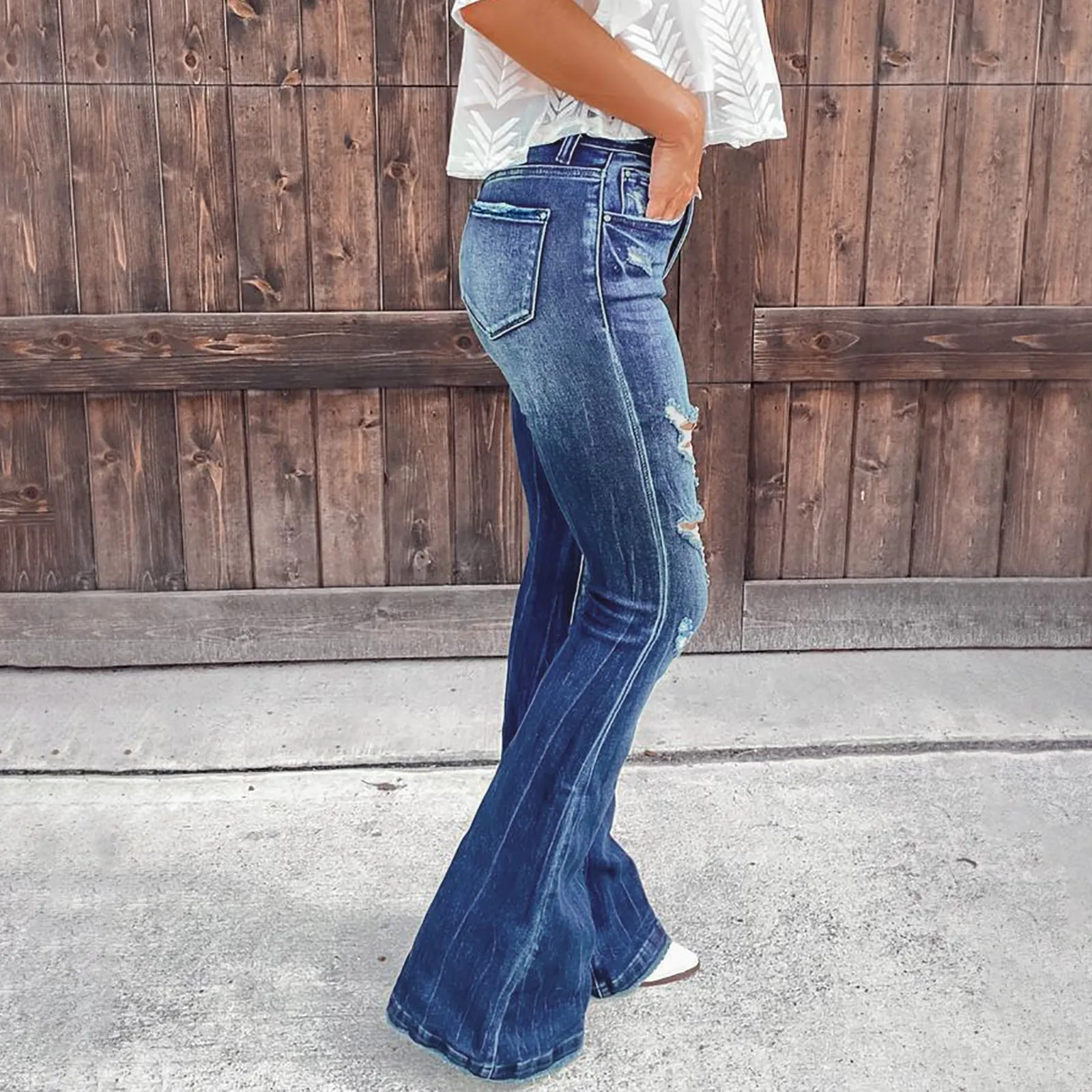 Womens Pants Jeans Skinny Jean Bell 