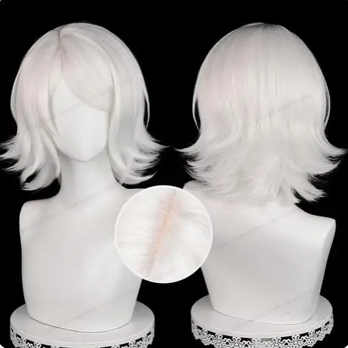 Парик для косплея Джузо сузуя термостойкие синтетические короткие волосы из