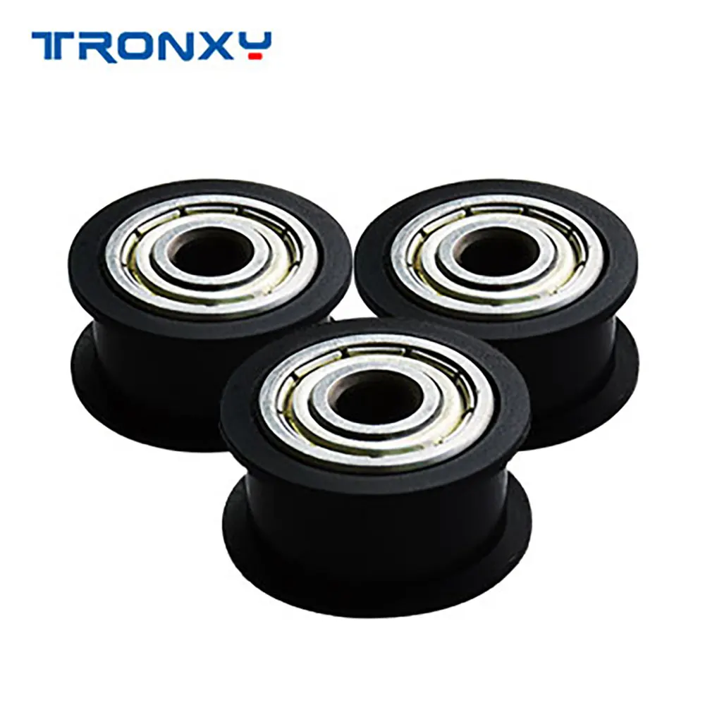 

Tronxy printer accessories 5 pc10 pcs H-type pulley 3D PRINTER part plastic wheel with bearings