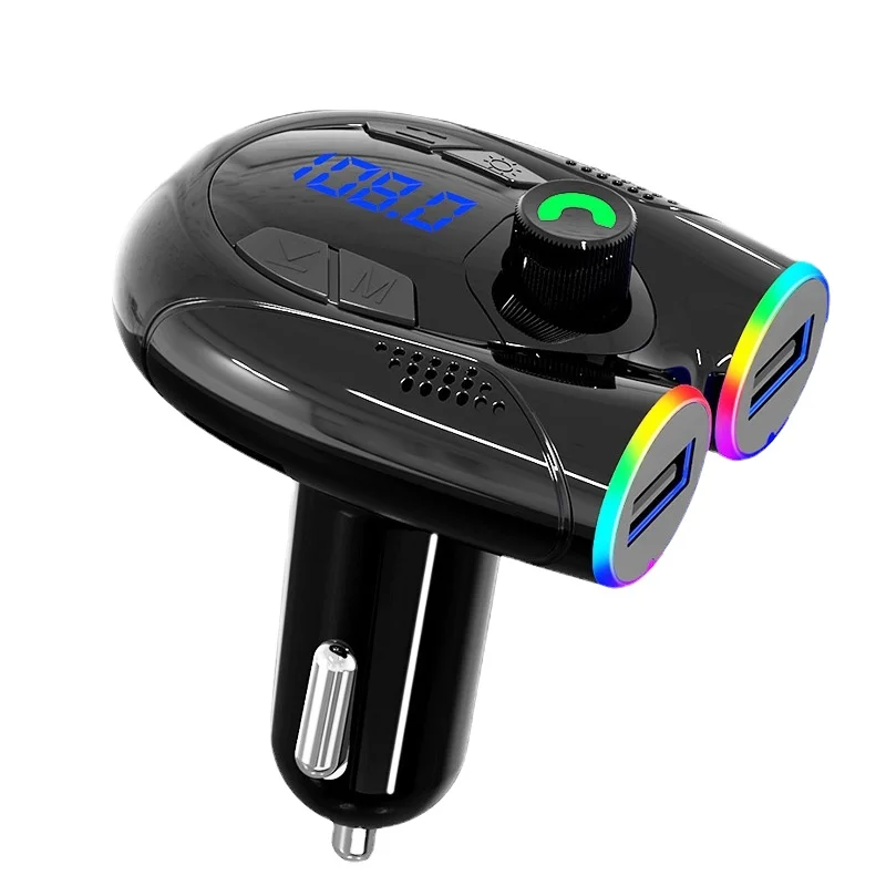 

New Car MP3 Bluetooth Player G68 with Card Slot, Hands-free Calling, USB C Port for Mobile Charging, FM Transmitter