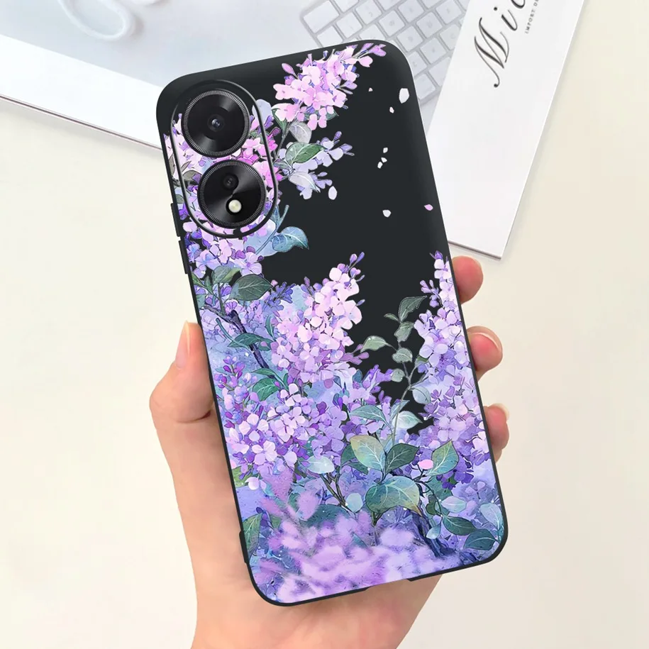 Противоударная силиконовая Мягкая задняя крышка для OPPO A38 A78 4G 2023