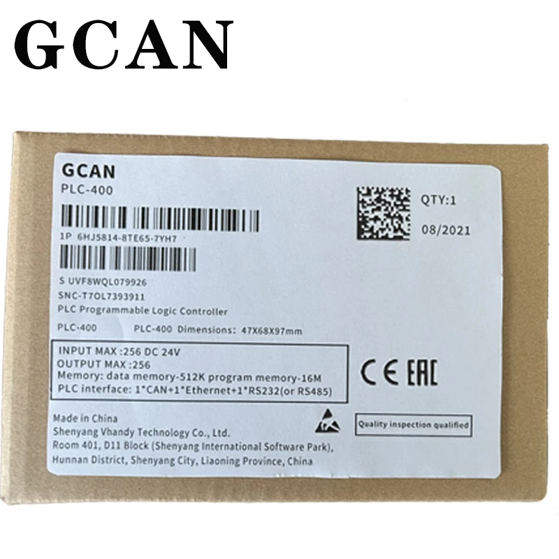 GCAN Module Input Output Module Ultra-small Modular Design Industrial Controller for PLC Controller