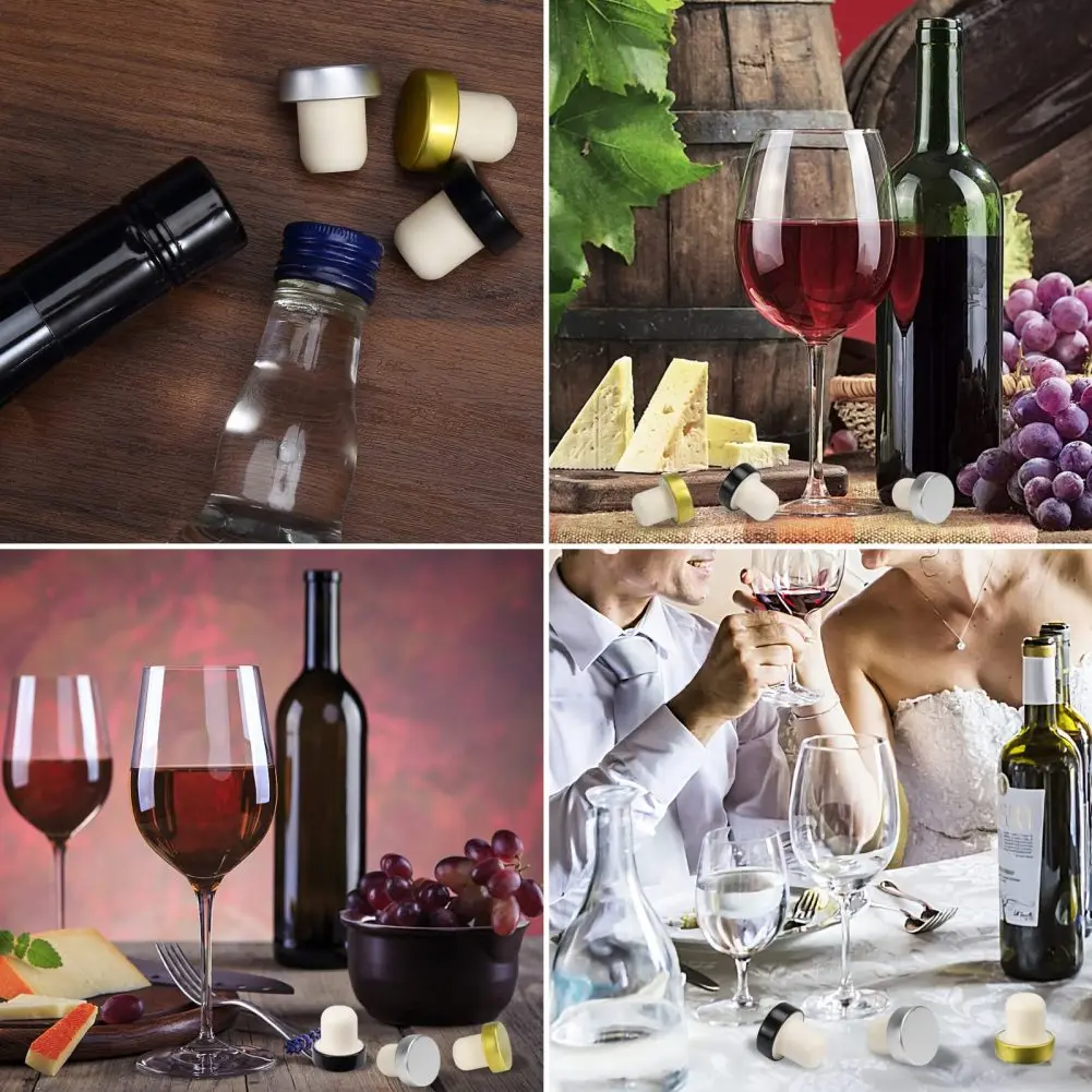 24 шт. пробка для бутылки вина многоразовая Т-образная герметичная заглушка