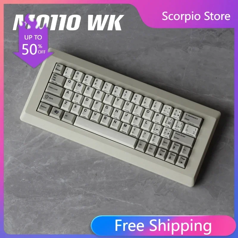 M0110-WK Купольный MX Topre переключатель Емкостная клавиатура Настройка QMK/VIA