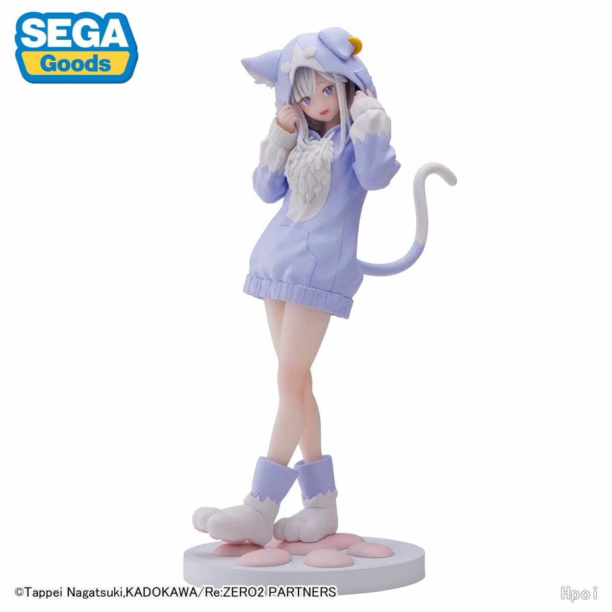 Фото 【UA】SEGA Luminasta Re:Zero Starting Life in Another World Эмилия: Фигурка в меховой парке, модель, игрушка, подарок №4