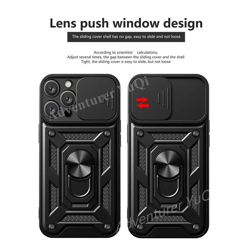 Противоударный чехол для iPhone 14 13 12 11 Pro Max Armor мобильного телефона защита камеры