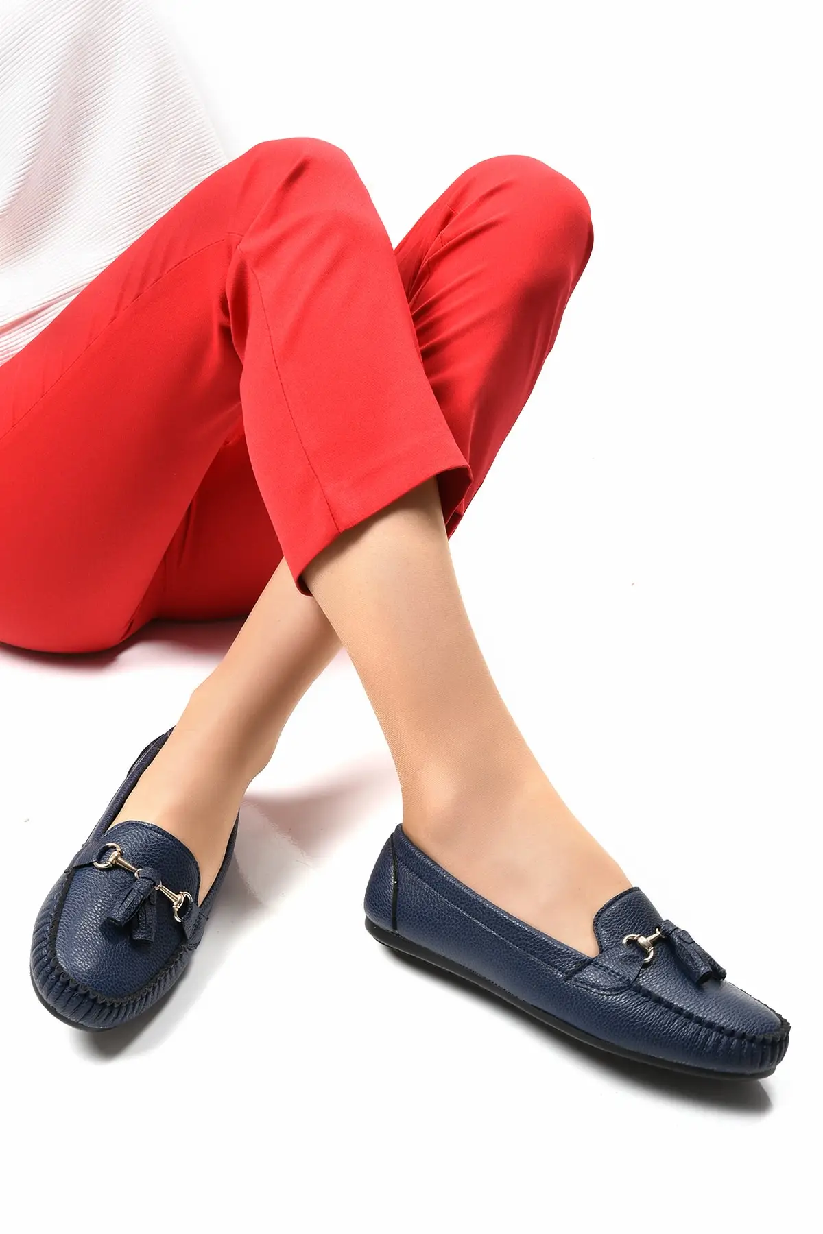 

Women Flats Shoes Buckled Ballet