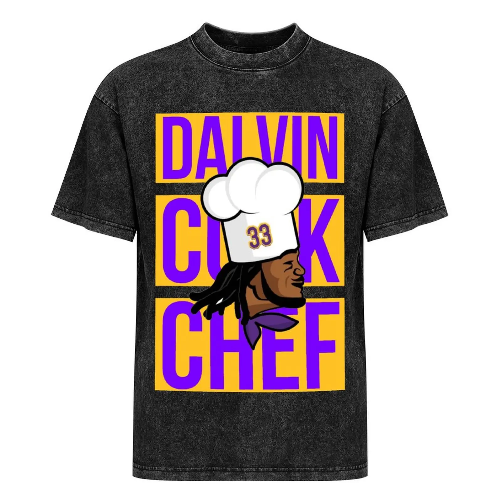 Футболка Dalvin Cook Chef с графическим рисунком мужская футболка топы больших размеров