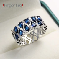fashionable and popular gemstone rings creative and exquisite banquet jewelry