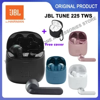 original jbl tune 225 tws bluetooth true wireless in ear headphones earbuds t225tws earphones stereo bass sound sport headset