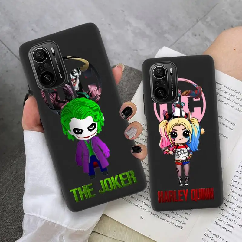 Clown Girl Joker Harley Quinn Phone Case for Xiaomi Mi Note 11 10 9 8 6X 11X Lite 9T CC9 Pro SE