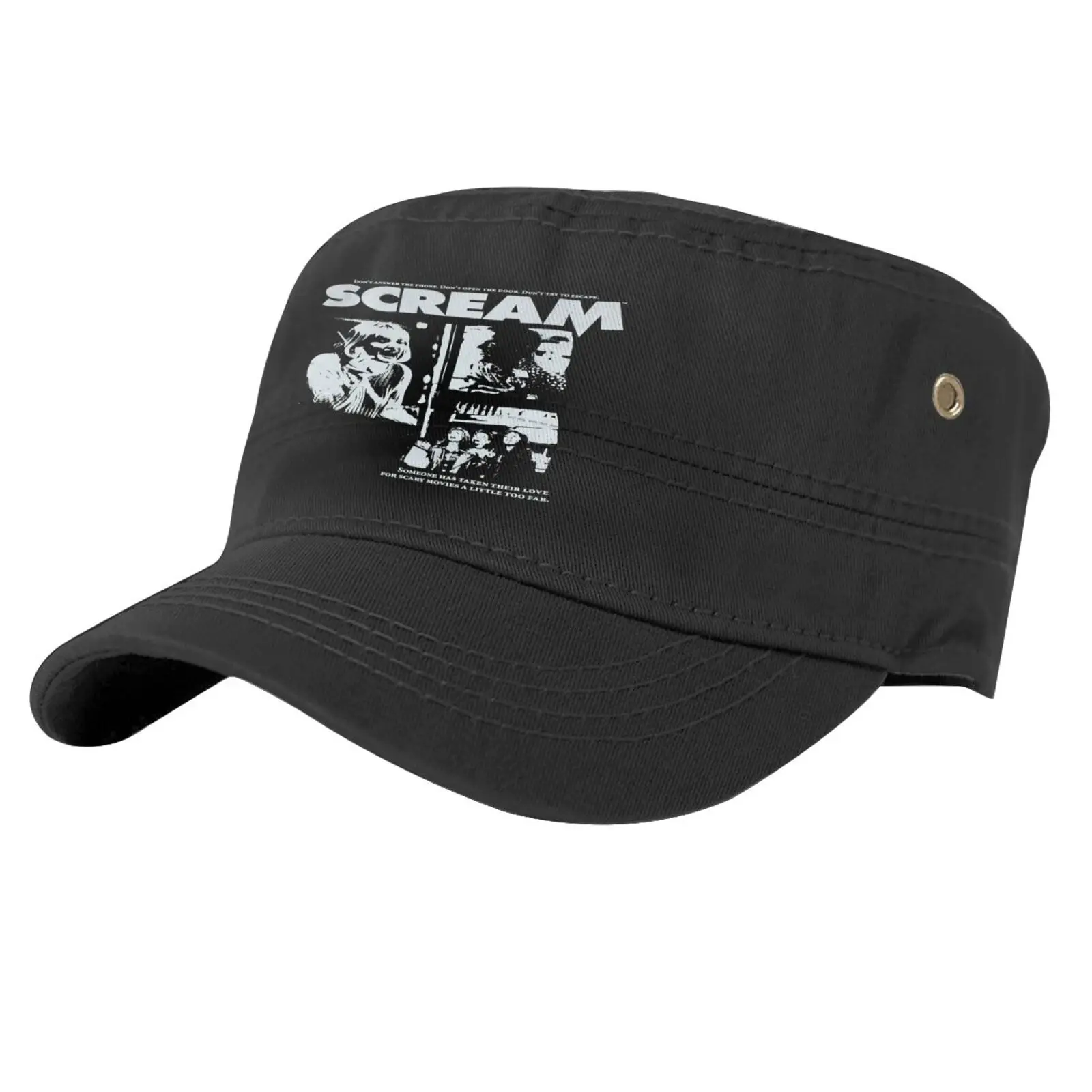 

Scream Dont Answer The Phone Poster 5842 Caps For Men Cap Male Hat For Boy Balaclava Women's Cap Knit Hat Hat Trucker Cap Caps
