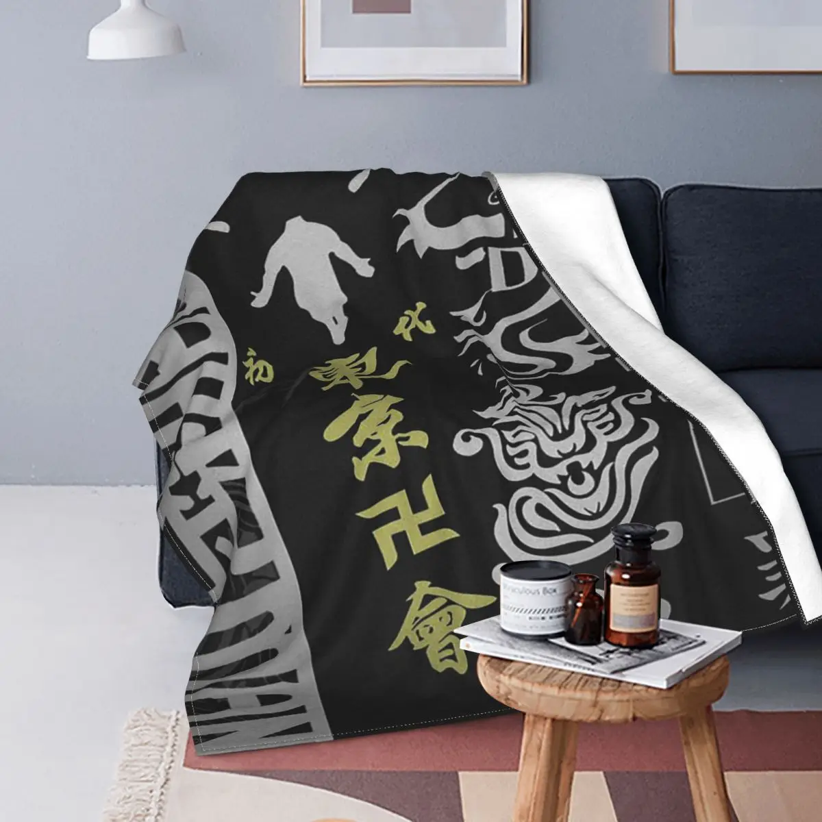 

Одеяло для косплея манга Токио, флисовый Текстильный декор, популярное портативное теплое покрывало с рисунком аниме для дома, спальни