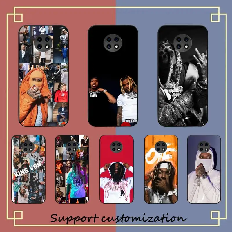 

Rapper lil Durk Phone Case for Redmi Note 8 7 9 4 6 pro max T X 5A 3 10 lite pro