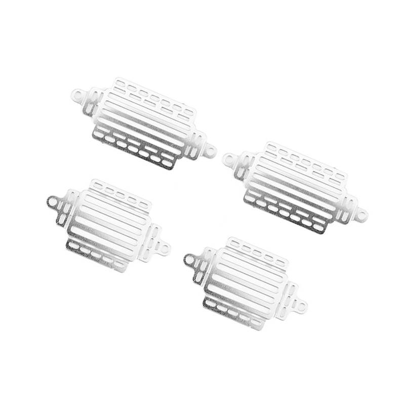 

Металлическая накладка на переднюю и заднюю фару, защита лампы, украшения для WPL D12 1/10 радиоуправляемого автомобиля