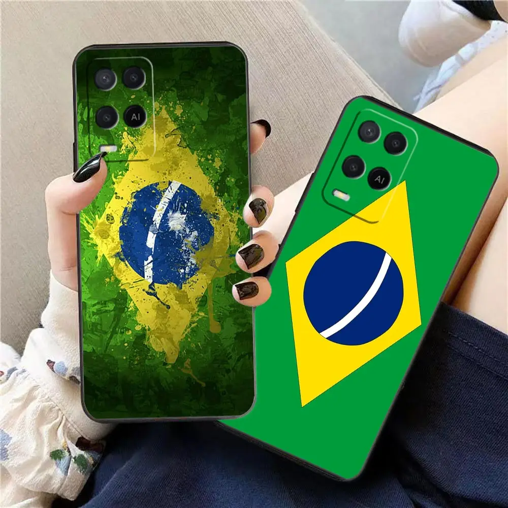 

Флаг Бразилии ТПУ чехол Coque для OPPO A94 A93 A92 A92S A91 A83 A79 A78 A76 A74 A73 A57 A55 A53 A33 A17 A16 A15 чехол Capa