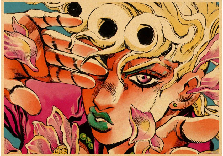 

Постер Jojo Bizarre Adventure Stone Ocean