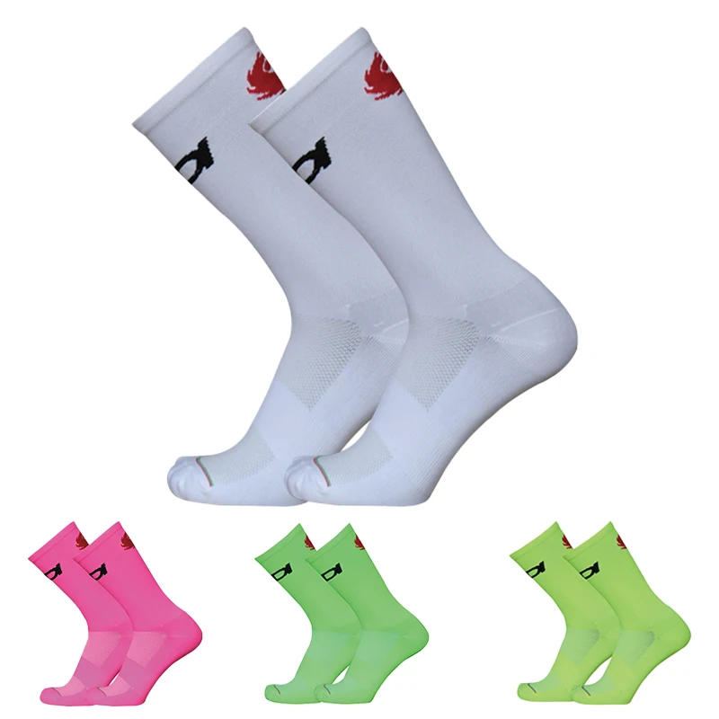 

Sports Cycling Socks Men Women Outdoor Racing Mountain Bike Socks Road Bikes Running Socks Calcetines Ciclismo