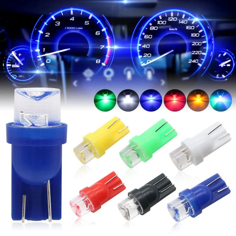 20 шт. Автомобильные светодиодные лампы 10 W5W 168 194 10SMD для автомобиля