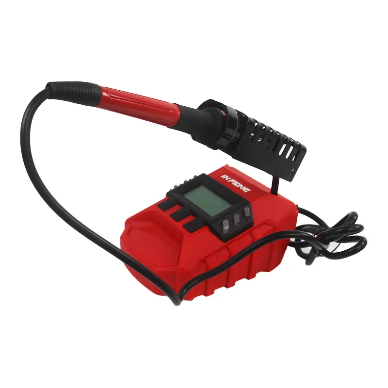Фото Паяльная станция с аккумулятором 20В, зарядкой через Type-C и USB, быстрым нагревом и беспроводным паяльником №1