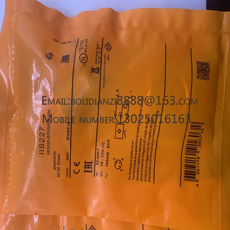 Новый датчик приближения IIS227 IIS228 IIS229 IIS230 IIS231