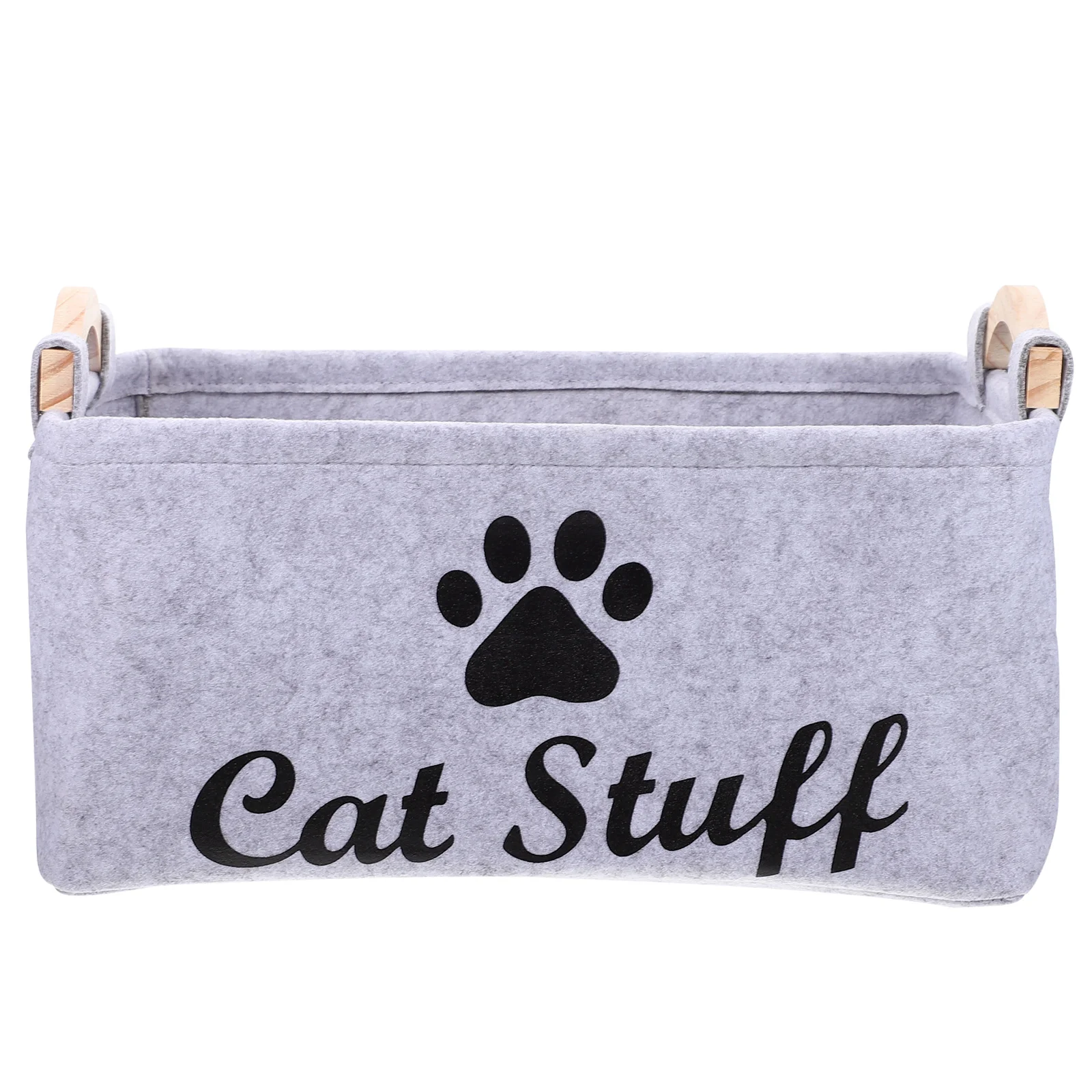 

Toy Basket Storage Dog Cat Bin Box Pet Toys Felt Baskets Organizer Gifts Bins Fabric Accessory Nursery Supplies Canvas