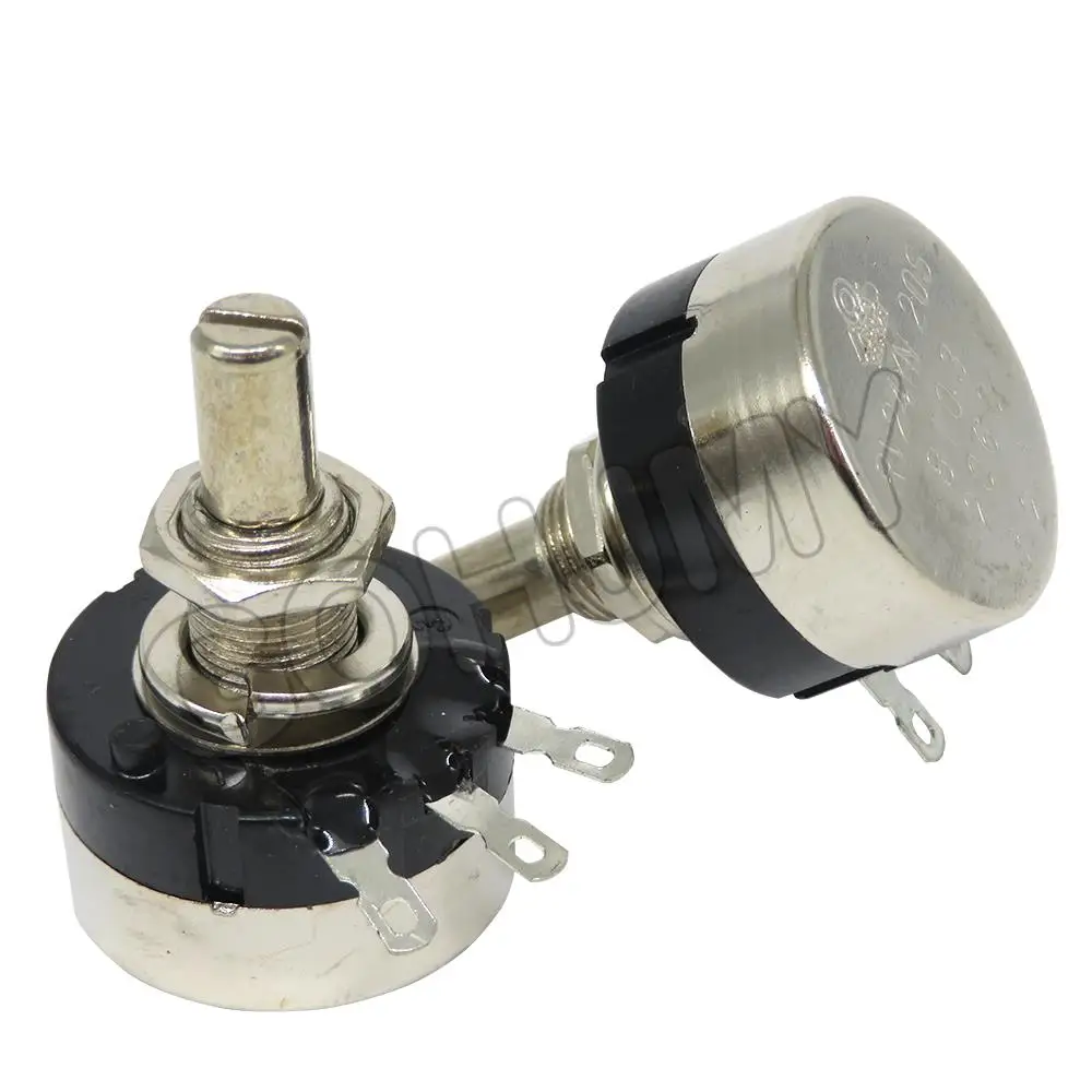 Вращающийся потенциометр из углеродной пленки бренд GOHJMY 1K 2K 5K 10K 20K 50K 100K 1 м