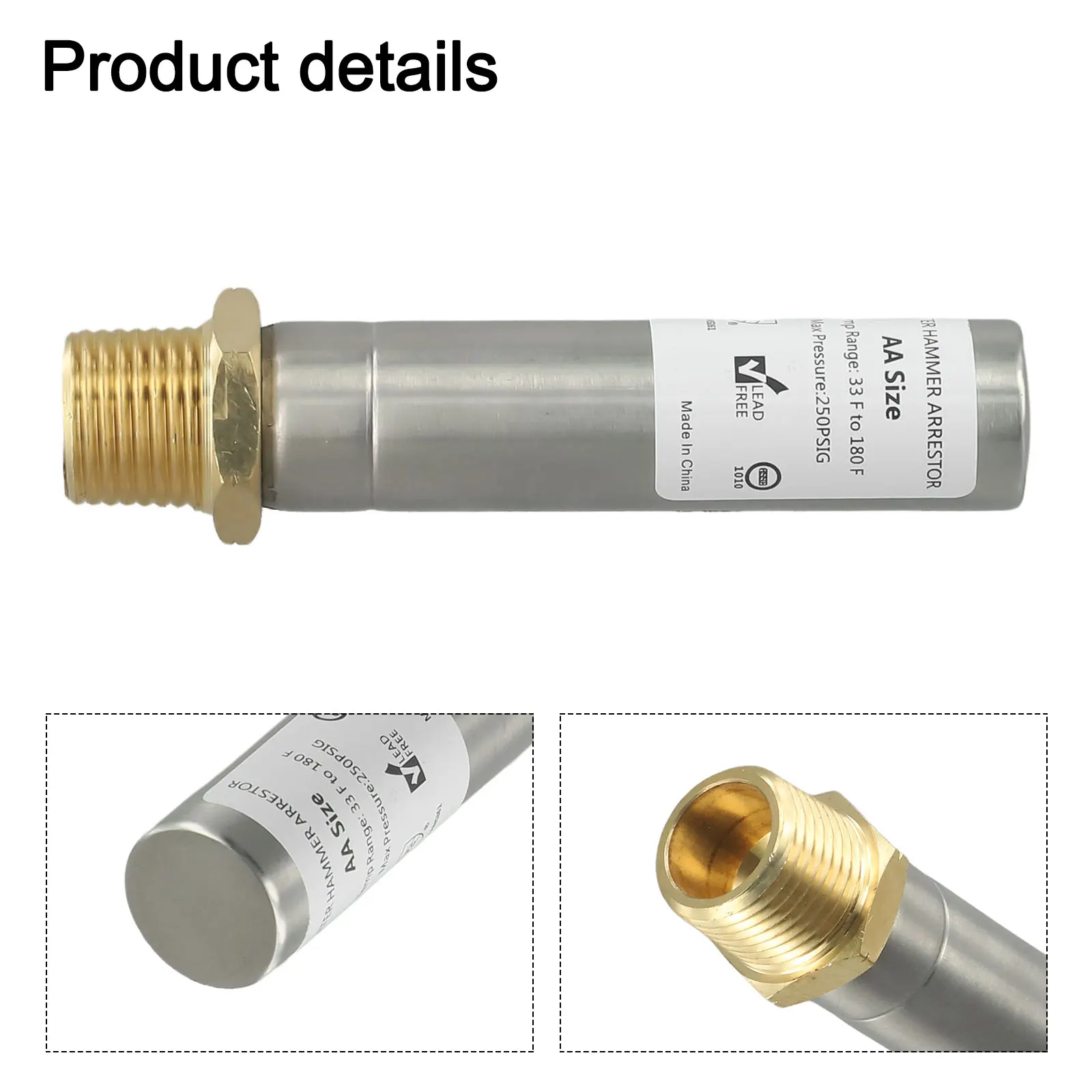Кухонный молоток Arrestor Hammer 1/2 компактный размер для кухонного стирки длительное