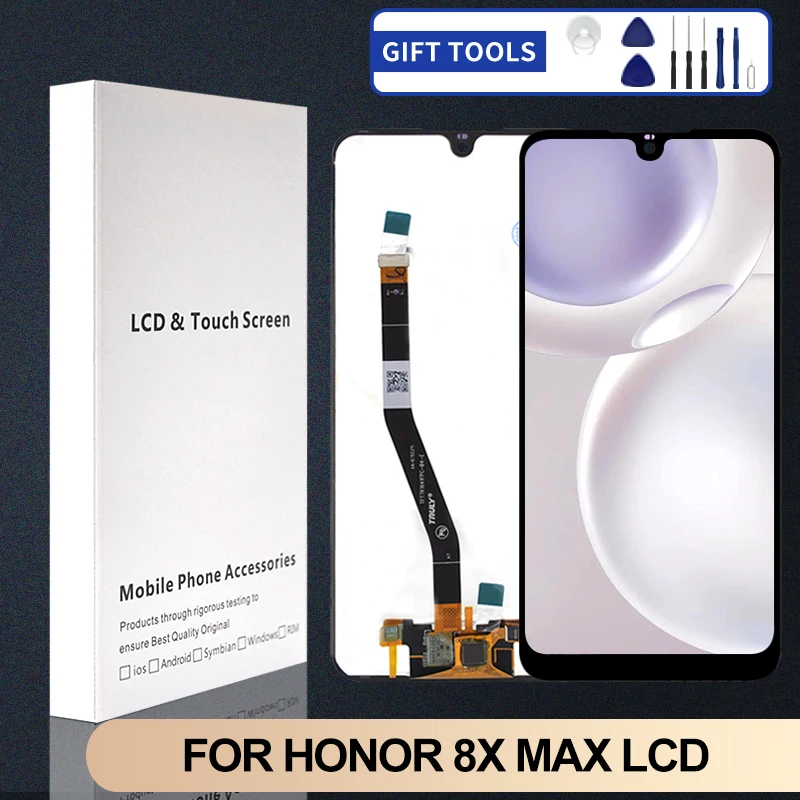 

ЖК-дисплей с сенсорным дигитайзером в сборе, 7,12 дюйма, 1 шт.