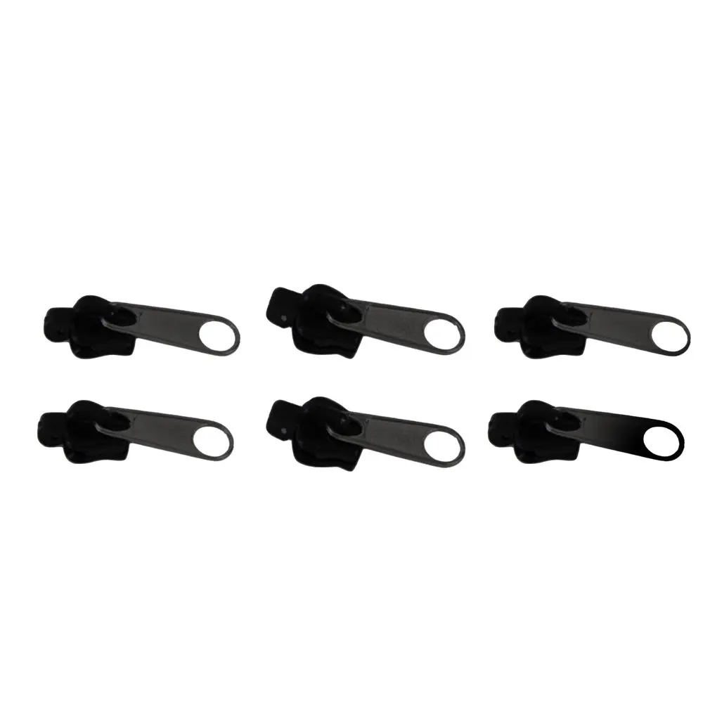 

6Pcs/Set Zipper Sliders Universal Repair Kit Slider Replacement Zip Original Clothes DIY Sewing Quickly Instant Widgets 3 Size