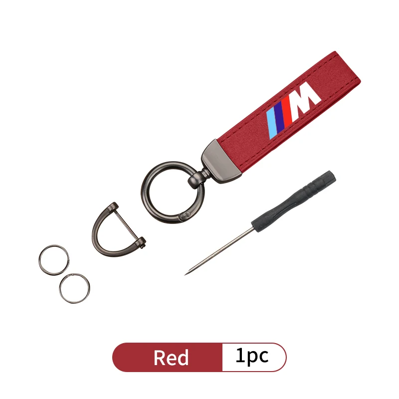 

Кожаный брелок для ключей, черный, с пряжкой, аксессуар для ключей от автомобиля, для BMW E70 E91 E30 G30 E53 M3 M5 X6 X4 X7 E92 E93 X1 X3 X5