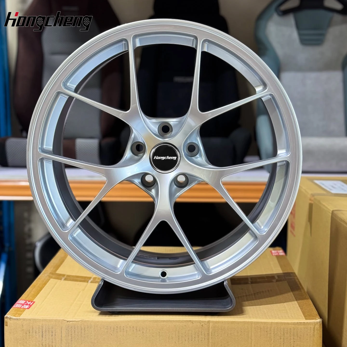 Фото Новая модель кованых дисков 26OEM Custom Deep Concave 16, 17, 18-24 дюйма, 5x112, 5x114.3, 5x120, из алюминиевого сплава для G80 M3 M4 №3