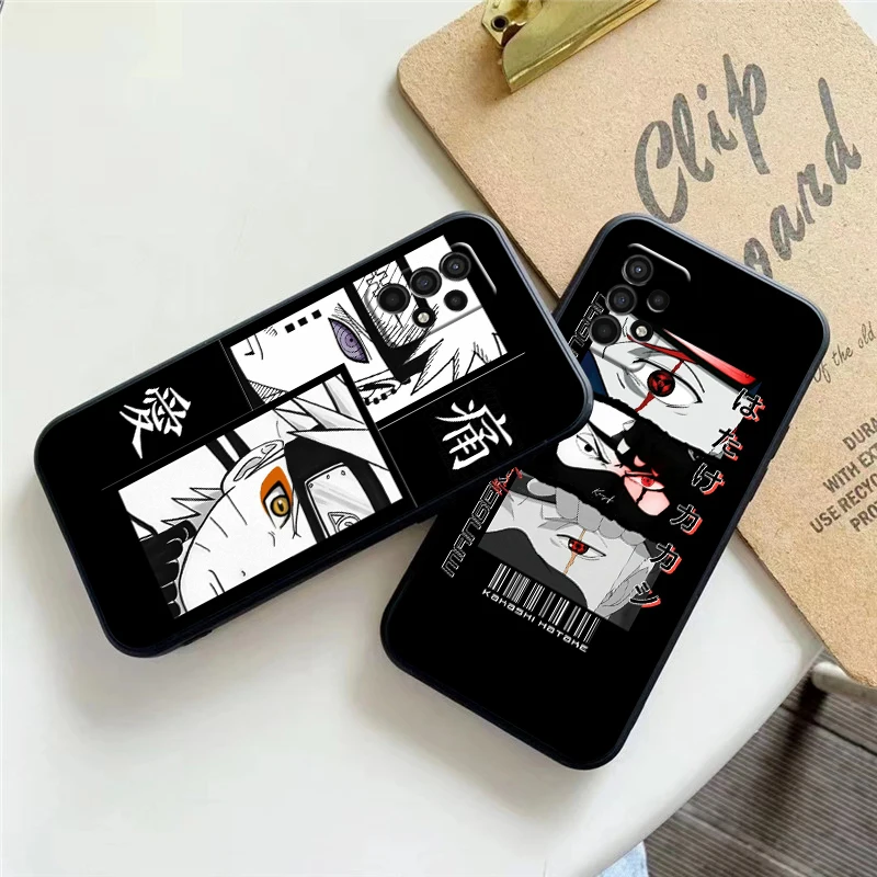 

NARUTO Anime Phone Case For Samsung Galaxy A32 4G 5G A51 4G 5G A71 4G 5G A72 4G 5G Silicone Cover Funda Carcasa Coque